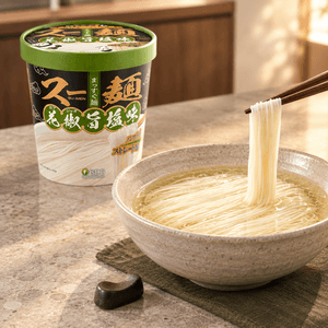 Chukabo Su-men - Instant Noodles, Sichuan Peppercorn and Salt Flavor 2.72oz 【Non-Fried Noodles】【Straight Noodles】【Same as 7-11 Huge Hit in Japan】