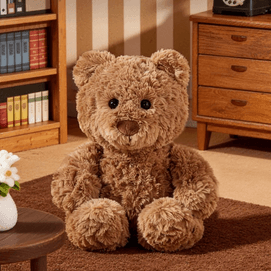 宋朝 扑通扑通家族系列毛绒公仔玩偶 萌趣香薰扩香桌面摆件 哼唧哼唧香氛熊 勇气