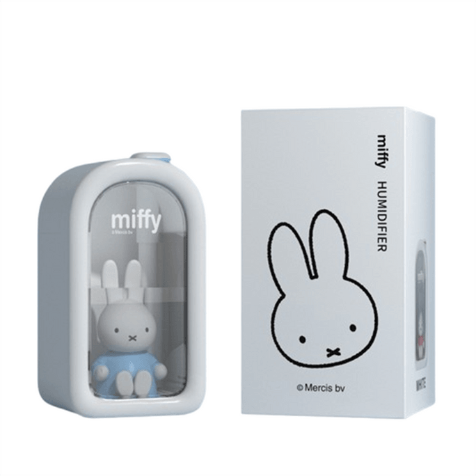 Rabbit Cute Pet Humidifier Cute Cartoon USB Plug-in Small Home Desktop Humidifier Gift Light Blue