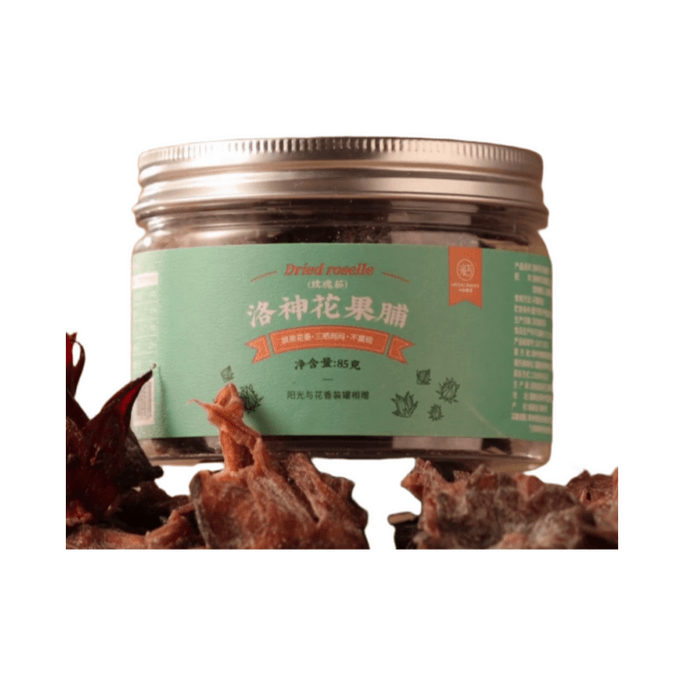  Mi Dian Wow! Sweet and sour with a chewy texture! Roselle fruit snack, sweet and sour, ready-to-eat, 85g * 1 box