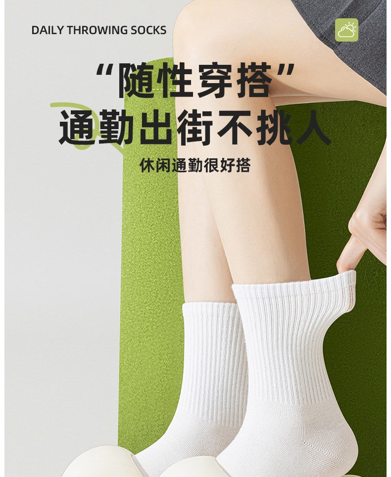 Chaussettes jetables à usage unique Shangguan, chaussettes à usage unique, indispensables en voyage, anti-odeur, absorbant la transpiration, respirant, blanc, mi-mollet, lot de 5 paires [Hygiénique, bénédiction pour paresseux, ne fait pas transpirer les pieds en été, pour voyages d'affaires, tourisme, activités de plein air, camping, activités de groupe]