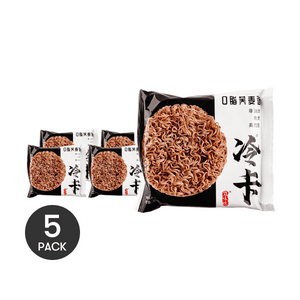 【超值裝】冷卡 0脂蕎麥麵 免煮泡麵粗糧麵 60g*5【非油炸高飽腹 健康代餐】