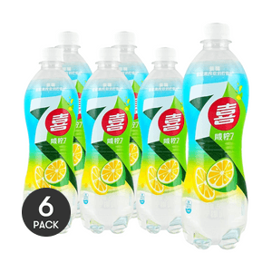 Salted Lemon Flavored Soda 18.59 fl oz *6【6 Packs】【Low Sugar】