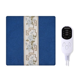 Electrically Heated Moxa Cushion Warm Moxibustion Hot cCompress Temperature Control Cshion Blue