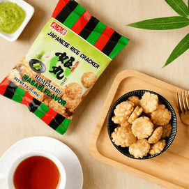 日本AMANOYA天乃屋 姬丸 日式米果 芥末味 85g