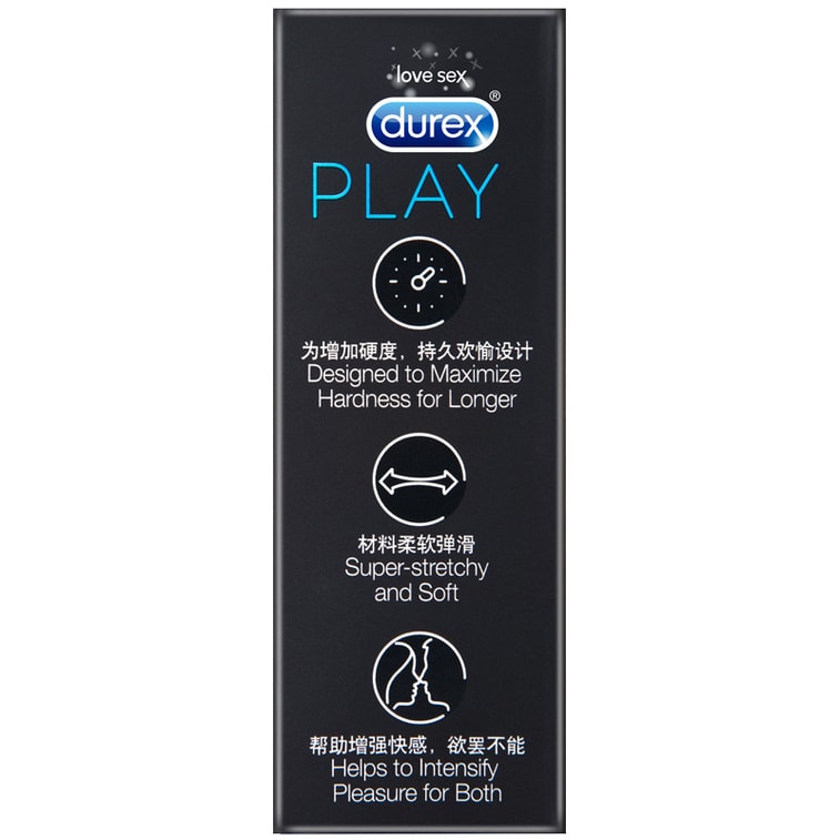 【中国直邮】 美国 DUREX杜蕾斯 男用锁精环 金刚持久环1个 夫妻情趣成人性用品 3