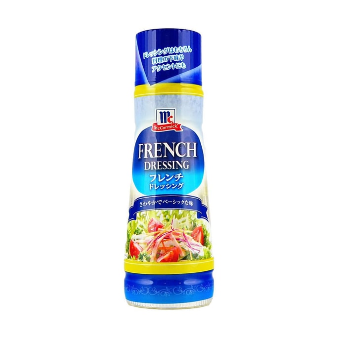 프렌치 드레싱, 290ml (10.15 fl oz) [샐러드, 빵, 오니기리에 곁들여 드세요]
