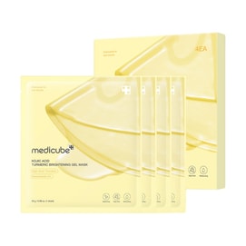 Kojic Acid Turmeric Gold Jelly Gel Mask, 4 sheets - Niacinamide 2% | Moistuizing