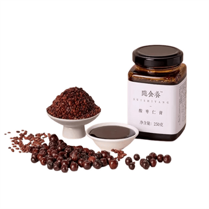 Jujube Seed Paste, Poria, Lily Bulb, Licorice - Men and Women Sleep Partner Paste, Before-Sleep Paste, 250g