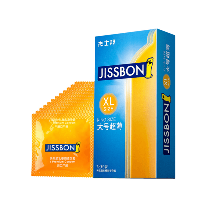 Ultra-thin Condoms X-large12 Pieces Large Size