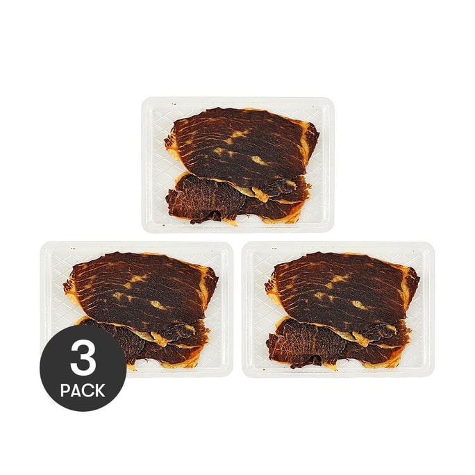 味斯美 牛脆脆 薄脆牛肉片 黑椒味 20g *3【3份超值裝】【安格斯穀飼牛肉大片原切】【配料乾淨高蛋白非油炸】【醇香酥脆】【網紅爆款】