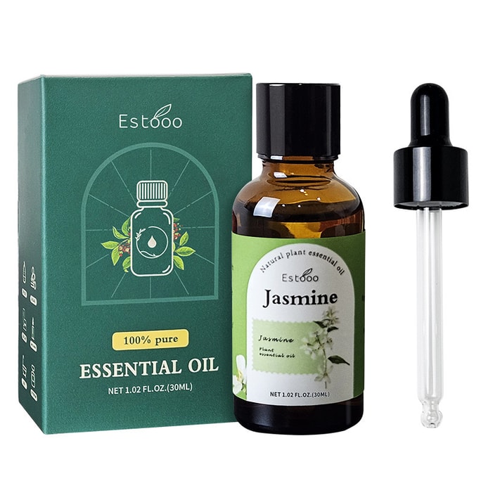 Jasmine Soluble Candle Essential Oil Aromatherapy Plant Massage Oil DIY Aromatherapy Diffuser Fragrance Diffuser 30ml