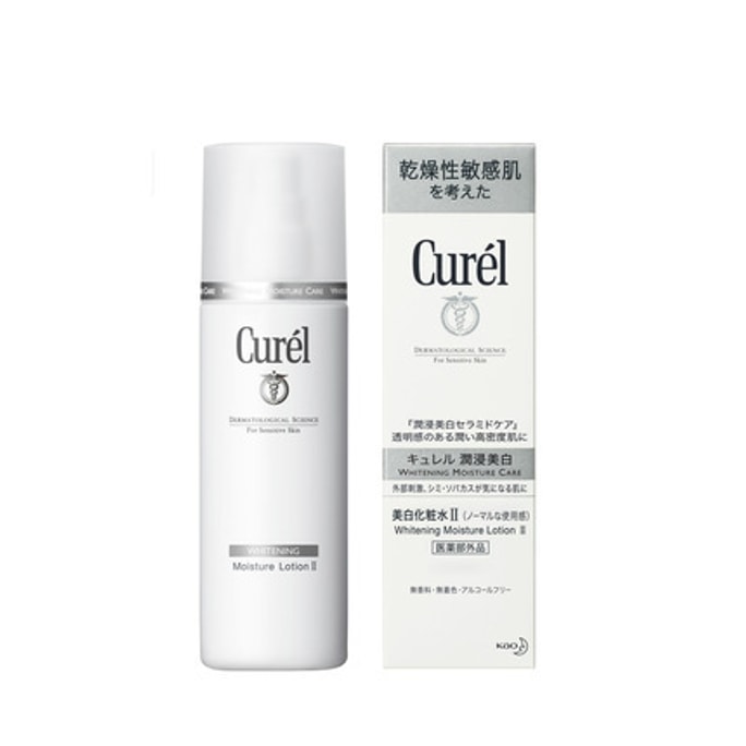 日本KAO花王 CUREL珂潤 美白深層保濕化妝水II 140ml
