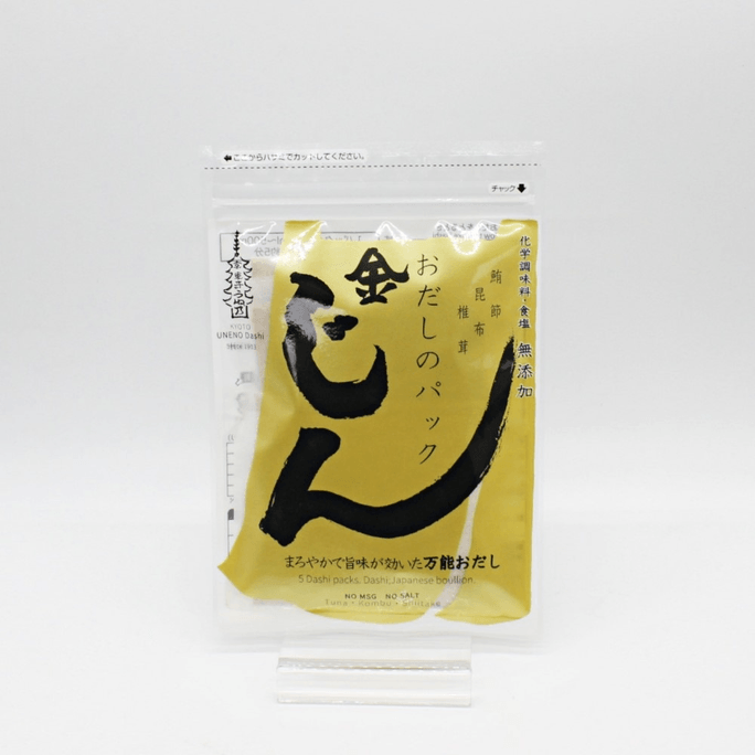 UNENO Feather Golden Bag Dashi Soup Seasoning Small Pack 7gx5 packs 1 pack
