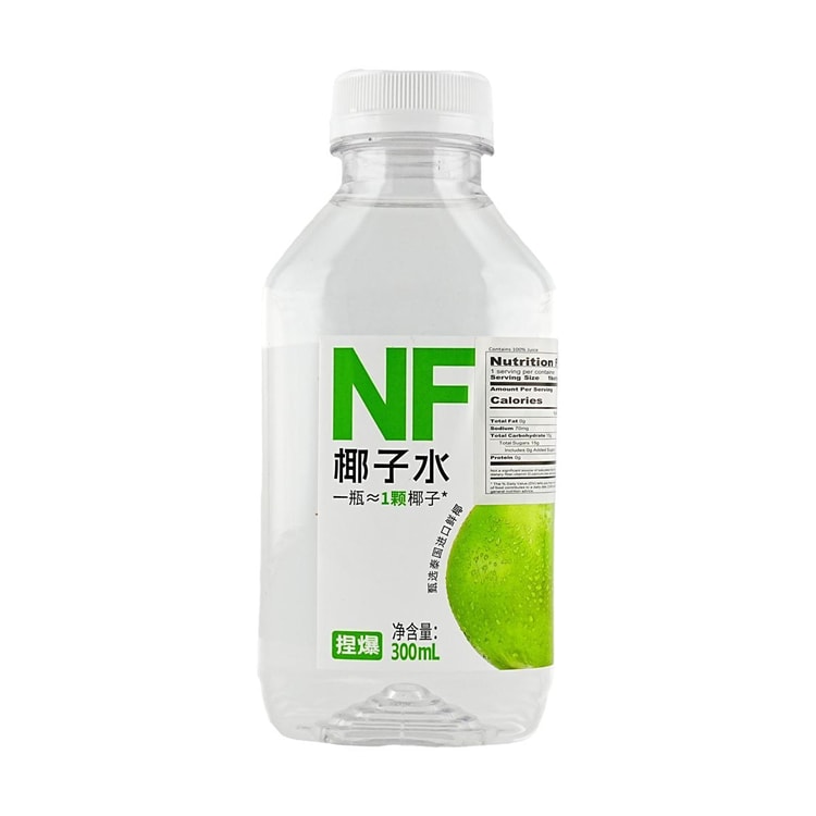 哪吒NFC椰子水300ml【泰国进口鲜椰1瓶≈1颗椰子】【0添加】 - 亚米