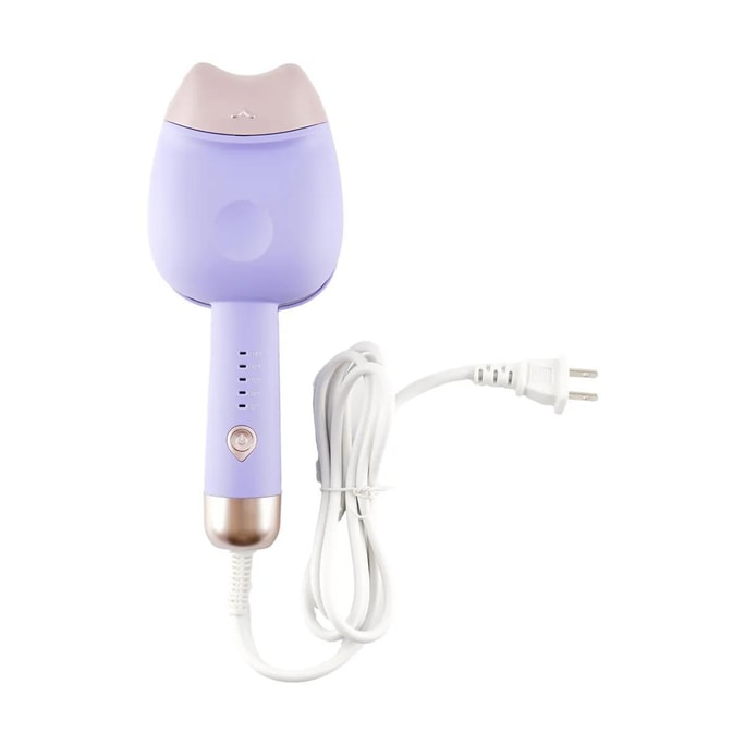 32mm Cute Cat-shaped Hair Curling Tool  Purple