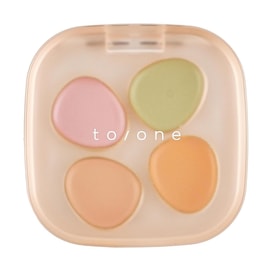 日本TO/ONE 花漾无瑕・轻盈透亮新妆感 Petal Float Flawless Touch  4色妆前遮瑕打底膏 毛孔隐藏 #02  1.7g