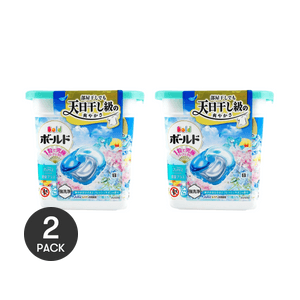 日本P&G宝洁 4合1洗衣凝珠 颗粒洗衣液 清新皂香型 11粒装 *2【2份超值装】