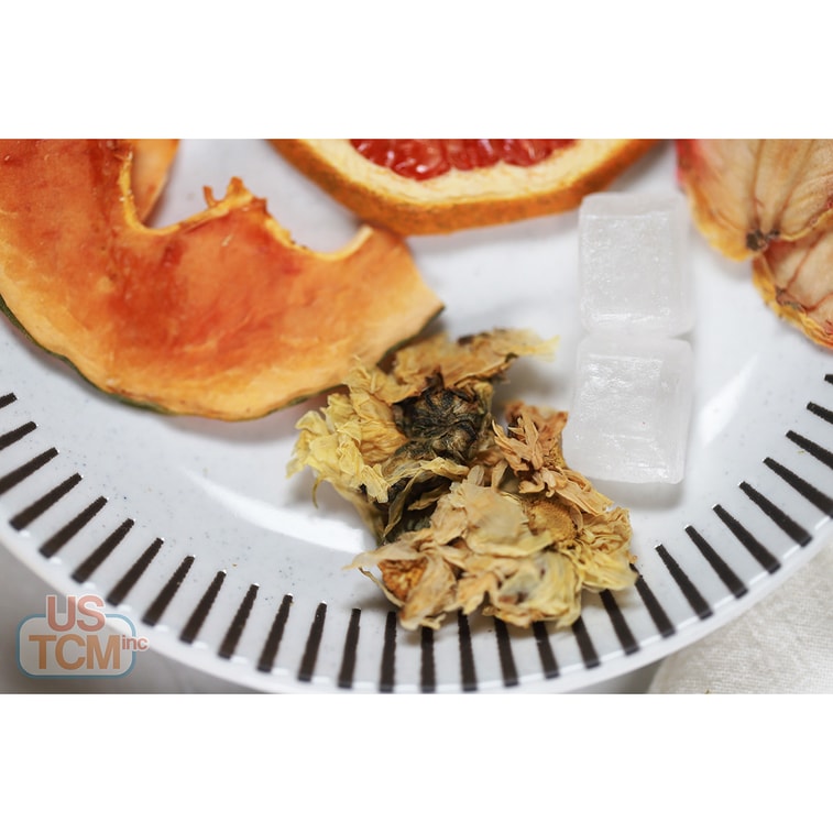 USTCM JoyFull Mixed Fruit Flower Tea || Grapefruit-Strawberry-Papaya-Chrysanthemum 3 Packs 6