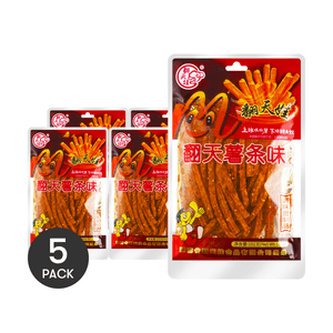 翻天娃 辣條 翻天薯條口味 101g【湖南特產】【童年回憶小點心】