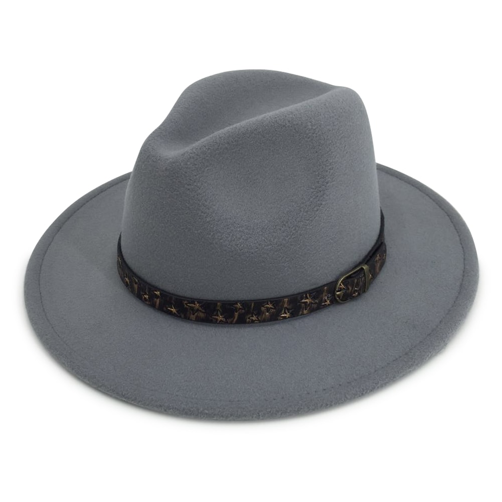 accessheadwear秋冬新品呢绒款时尚礼帽女款淡蓝色均码怎么样