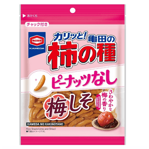 【日本直邮】 日本 KAMEDA龟田 龟田制果 柿种米果 91g【梅紫苏味】