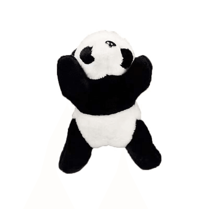 【中国直邮】 三福 毛绒玩偶熊猫冰箱贴 1只