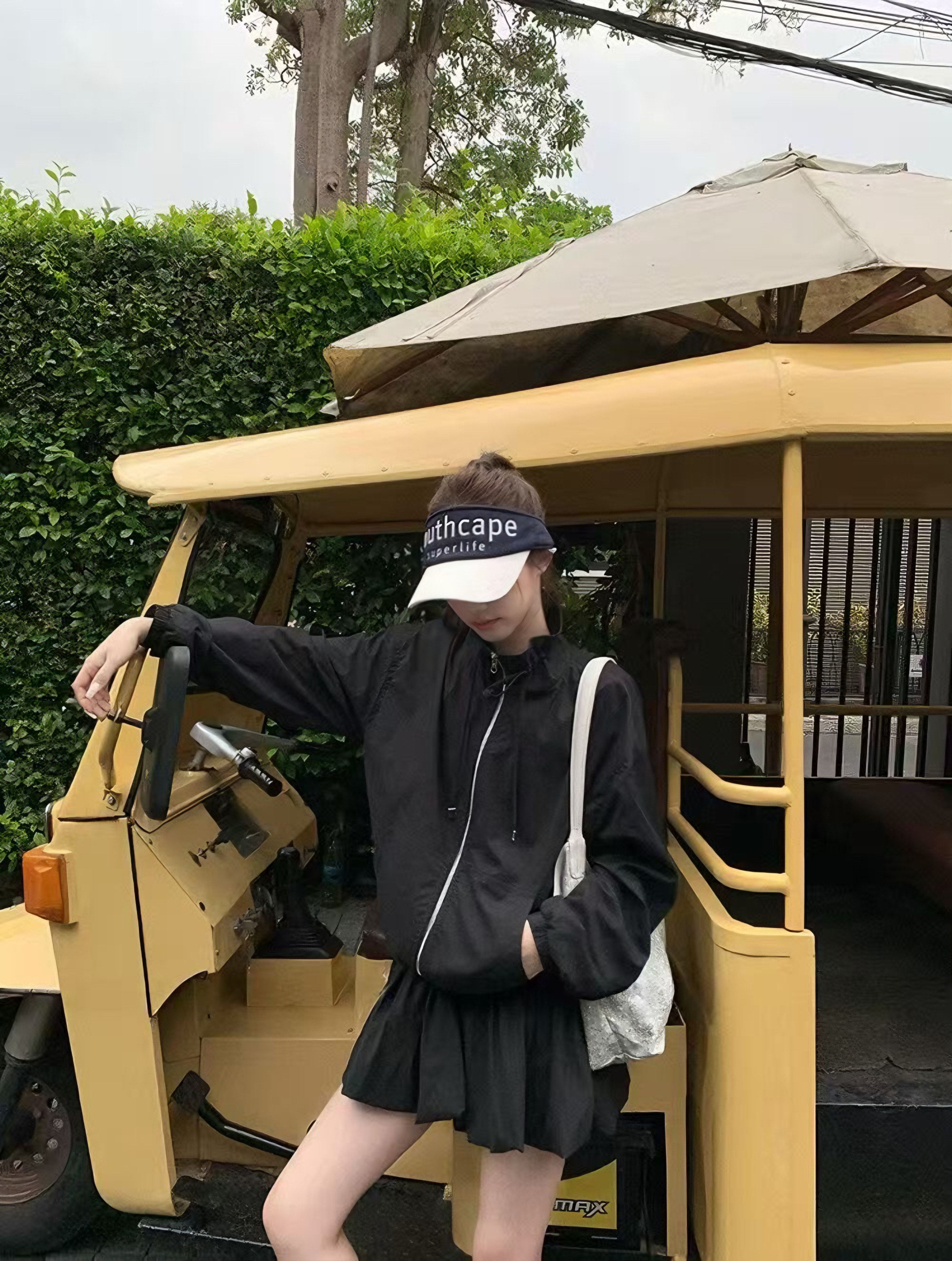 【加拿大直郵】 加拿大 SCENARIO 輕氧感運動服兩件套 均碼 雙色 黑色 均碼