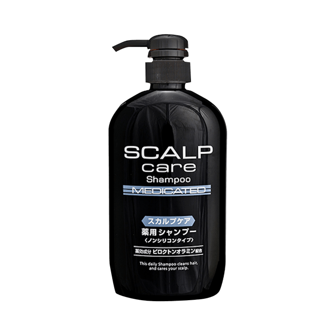 Medicated Oil Control Anti-Dandruff Shampoo 600ml