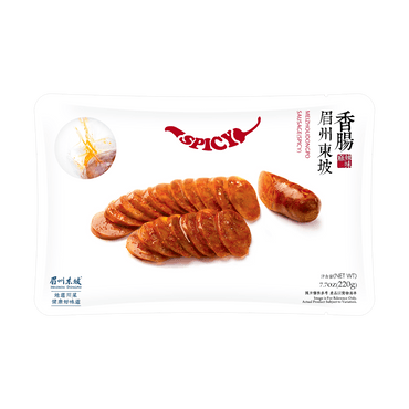 眉州东坡香肠 麻辣味 220g