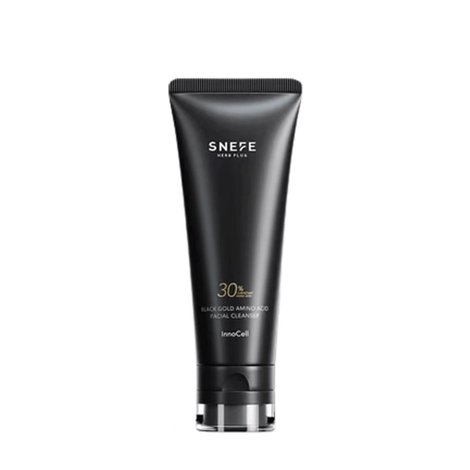Small Black Tube Amino Acid Facial Cleanser 100g per vial