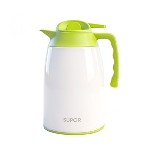1.5L Thermal Flask, Food-Grade 304 Stainless Steel, 12H Heat Retention, One-Hand Press, Anti-Scald & Anti-Splash, Ergonomic Handle, Safe for Home, Office, Dorm, Tea and Coffee Use