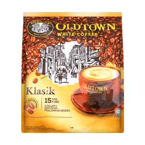 Classic 3 in 1 White Coffee 15 Sticks, 21.16oz