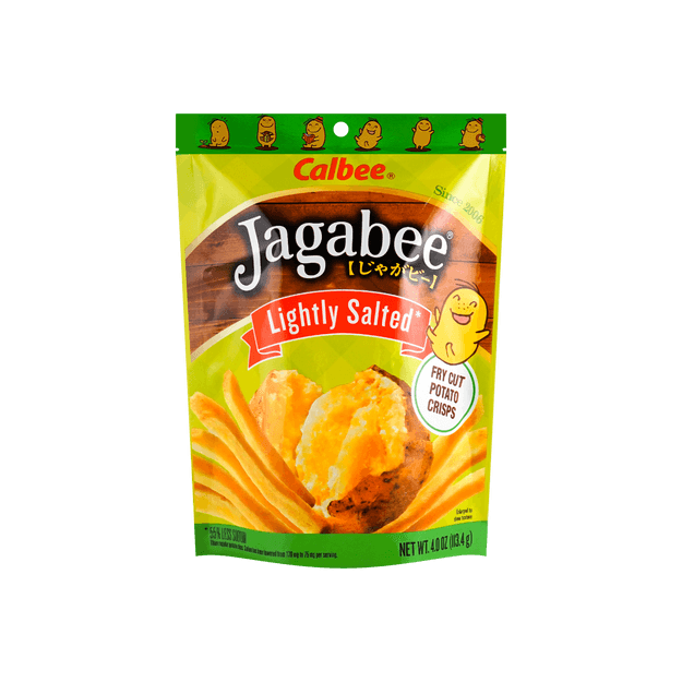 商品详情 - 日本CALBEE卡乐B JAGABEE宅卡B 薯条先生 淡盐原味 113.4g - image  0