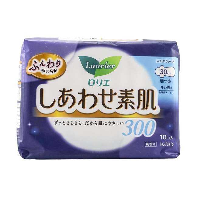 Laurier Super Soft Feminine Period Pads with Wings, Size 4 / 300mm, 10ct