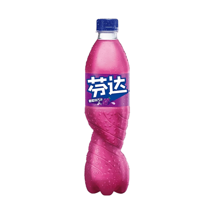 Fanta Grape Flavored Soda - 500ml Import Bottle