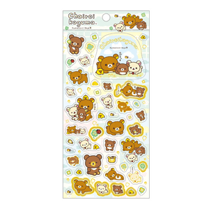 【日本からの直送】サンエックス リラックマ10周年記念ステッカー（1枚）