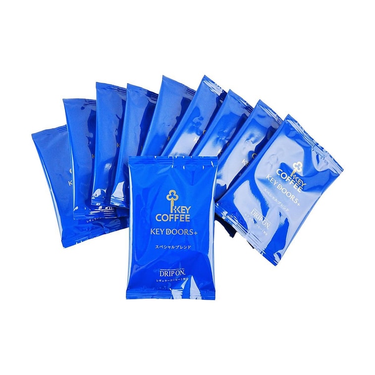 日本KEY COFFEE 掛耳特調咖啡 10包入 80g 6