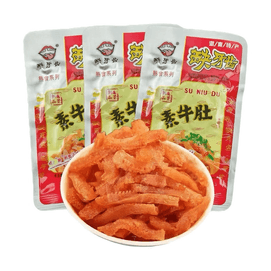  缺牙齒 素牛肚 香辣素毛肚 16g*10包