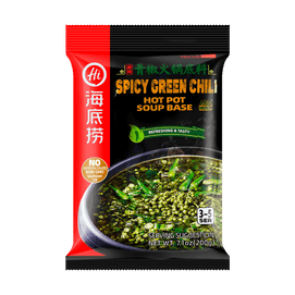 Spicy Flavor Green Chili Hot Pot Seasoning 200g