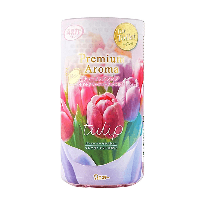 Premium Aroma Air Freshener, Bathroom Use, #Tulip Bouquet, 13.53 fl oz