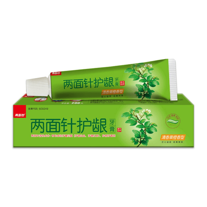 Gum protection toothpaste 200g/piece Fresh orange herbal oral care toothpaste large tube old domestic brand