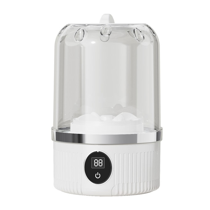 Compact Wireless Portable Mini Washing Machine Can Wash Underwear and Undergarments -White 1Pc