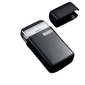 [중국 직배송] 마카오 골든 삼각대 남성용 전기 면도기, 블랙