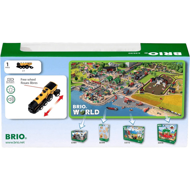 BRIO 33630 Mighty Gold Action Locomotive 5