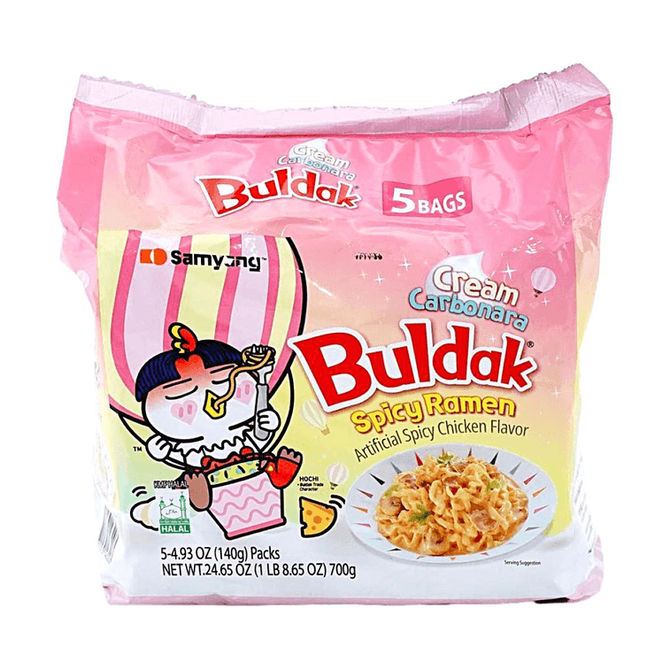 까르보 불닭볶음면,5 Packs*4.93oz 3