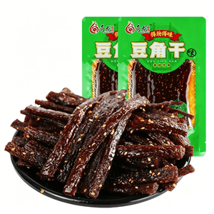 Zhang Qilong dried beans 144g spicy strips [non-fried and chewy] Nostalgic online celebrity snacks and leisure snacks