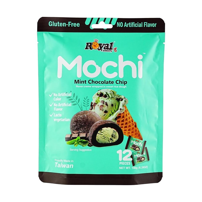 Minit Choco Chip Mochi 6.35 oz【Lacto Vegetarian】