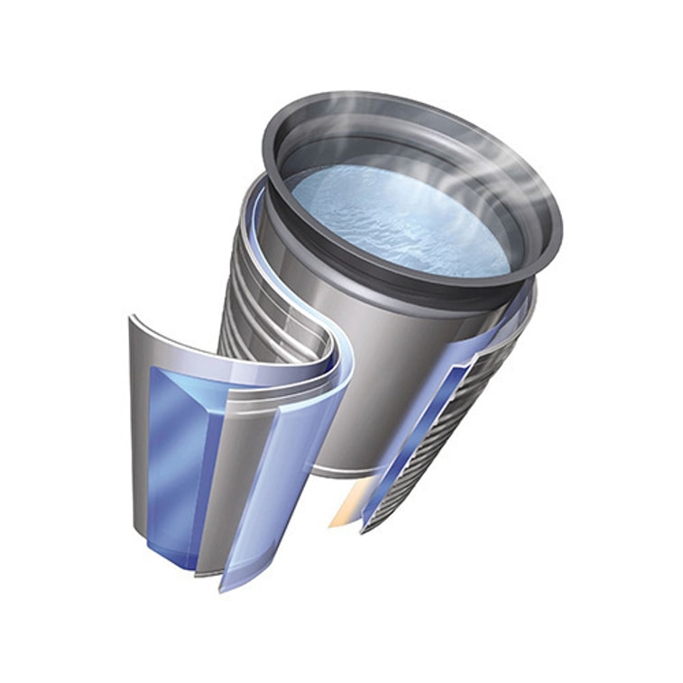 【Low Price Guarantee】VE Hybrid Water Boiler And Warmer, 135.26 fl oz, CV-DCC40, Stainless Dark Brown, 120 Volts 3