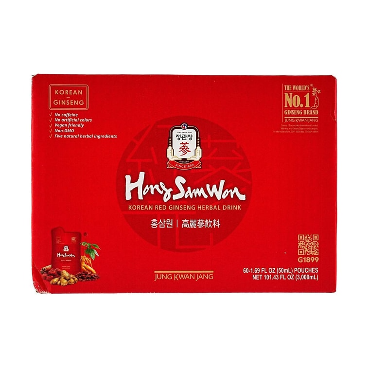 홍산원 한국산 홍삼 허브 음료, 60개입 7